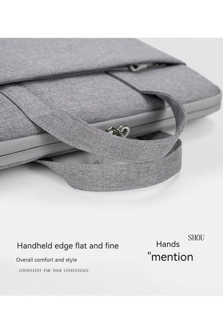 Macbook, Apple Ve Xiaomi 15 İnç Bilgisayarlar İçin Uygun Oxford Kumaş Dizüstü Bilgisayar Çantası. Black