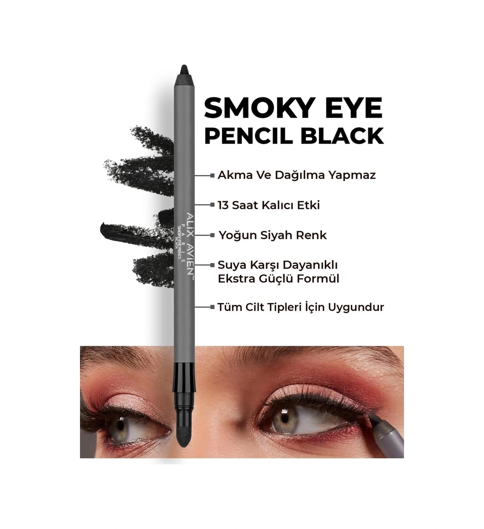 Alix Avien Işıltılı Dolgunlaştırıcı Ve Nemlendirici Etkili Uzun Süre Parlaklık Veren Kırmızı Favori Makyaj Seti