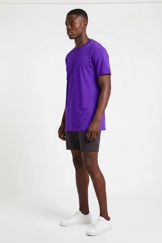 Blow Up Future Gen Basic Mor Erkek T-shirt 141151 Siyah