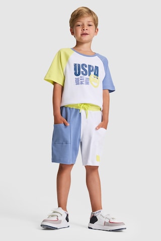 U.s. Polo Assn. Erkek Çocuk İndigo Şort Örme 50325620-vr028