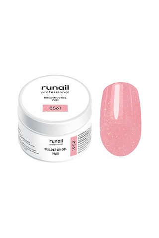 Runail Professional Protez Tırnak Jeli Uv Builder Gel Yuki Pembe 15gr. 8561