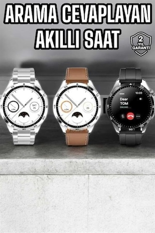 Akıllı Saat Titreşimli Amoled Ekran Uyku Ve Zindelik Takibi Sesli Görüşme 11