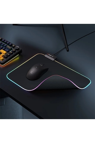 Rampage Mp-23 Blitz M Rgb Ledli 252x328x3 Mm Siyah Oyuncu Mouse Pad Diğer