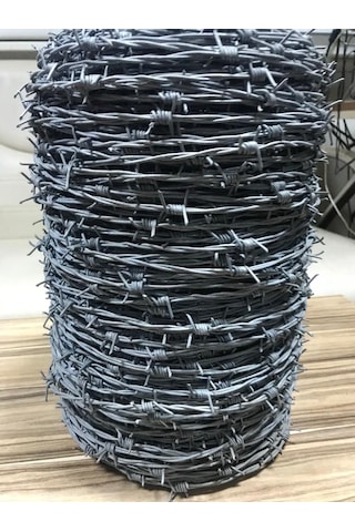 Çift Bükümlü Dikenli Bahçe Teli 1.70X1.50 Mm 250 Metre