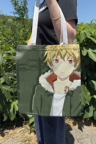 Zipzap Noragami V5 Yazlık Kışlık Çift Taraflı Kanvas Baskı Bez Çanta Anime Çantası