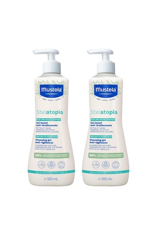 Mustela Stelatopia Cleansing Gel 500 ML x 2