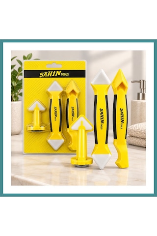 Trendexa Silikon & Mala & Derz Kazıyıcı Set 3pcs Mac