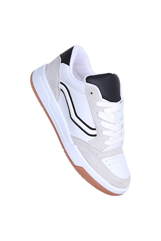 Ayakcenter Stıllo 1013 Zn Cilt Beyaz Kadın Sneaker Ayakkabı