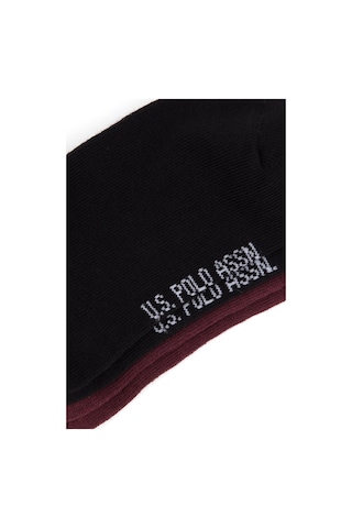 U.s. Polo Assn. Erkek Çocuk Siyah Çorap Soket 50318051-vr046 Sıyah