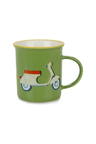Vespa Kupa-bardak Seramik Scooter Motif / Balvı