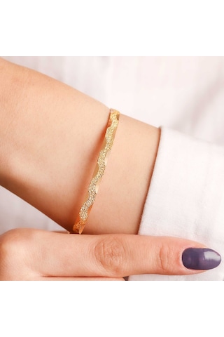 10 Gr Gram 22 Ayar İşçiliksiz Simli Z Bilezik