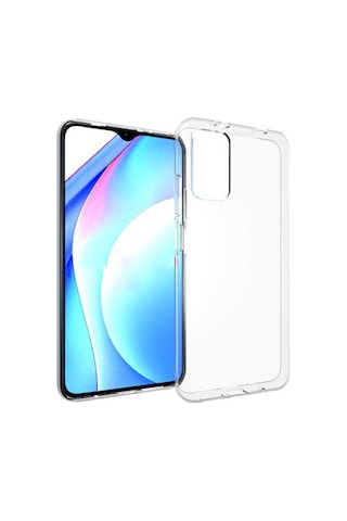 Xiaomi Redmi 9T Kılıf Şeffaf Ince Ve Esnek Süper Silikon Kılıf Renksiz