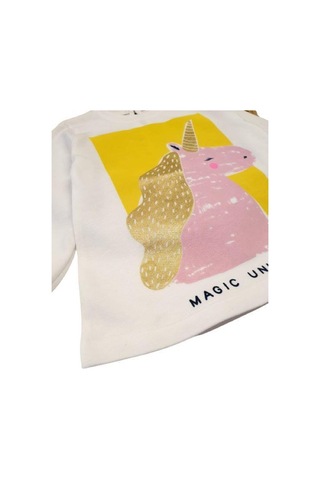 Unicorn Çocuk Sweat Beyaz