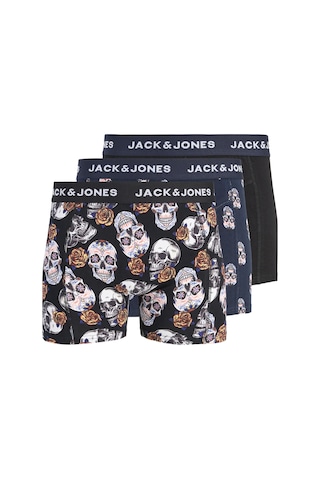 Jack & Jones Erkek Jacraul 3'lü Boxer 12301210 Siyah