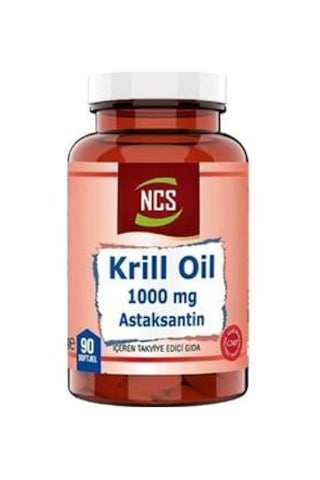 Ncs Krill Oil 1000 Mg Astaksantin 90 Softjel Diğer