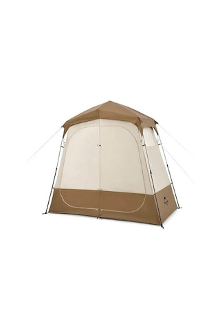 Naturehike Wc & Duş & Giyinme Çadırı Otomatik Kurulum - İki Odalı Brown