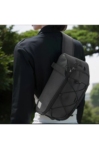 Willowhaven Durable Cycling Bag 7l Gray Polyester Bisiklet Bagaj Çantası Dayanıklı Outdoor Ergonomik Çok Bölmeli Haki