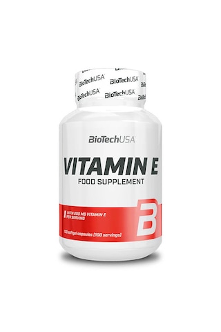 Biotechusa Vitamin E Antioxidants İmmune System - 100 Softgel