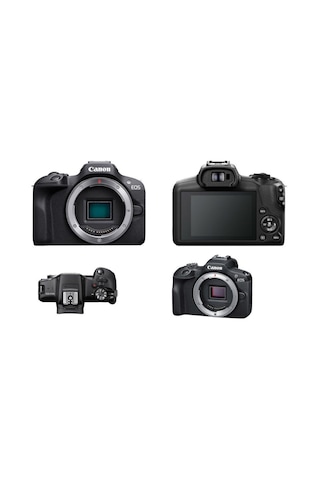 Canon EOS R100 + RF-S 18-45 MM Fotoğraf Makinesi Siyah