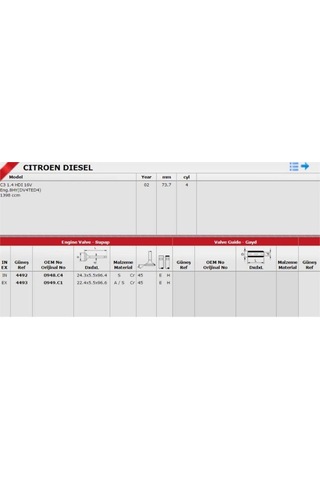 Takım Subap 306 C3 44924493-0948c1