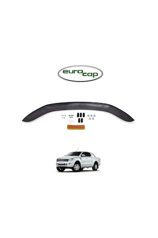 Eurocap Ford Ranger Ön Kaput Koruma Rüzgarlık 3Mm Abs 2011-201