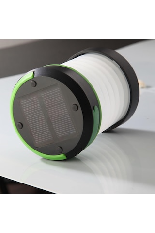 Solar Kamp Led Fener Ve Powerbank 800 Mah - Kırmızı Çok Renkli