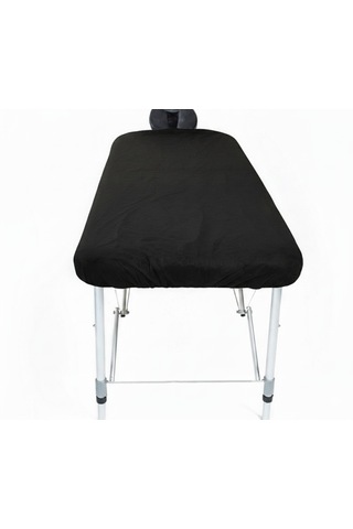 Fourend Yeni Nesil Lastikli Siyah Sedye Örtüsü 50'li Paket