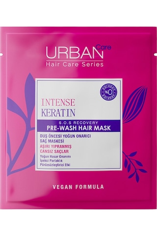 Urban Care Intense Keratin Duş Öncesi Yoğun Onarıcı Saç Maskesi 50 ML
