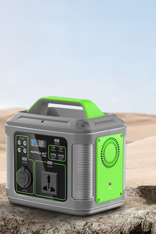 Cn04 Powerbank 300w 60.000 Mah 5w Led Işıklı Kamp Şarj Pd 60w - Gri Diğer