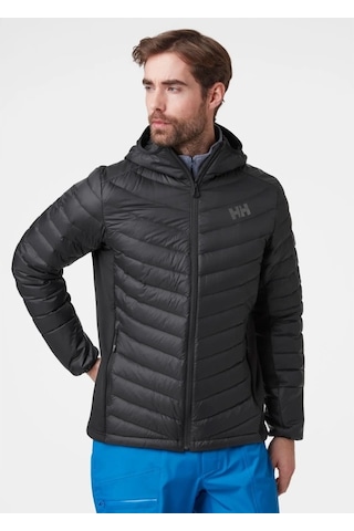 Helly Hansen Hooded Down Hybrid Insulator Erkek Kapişonlu Outdoor Mont Siyah Hha.63007hha.991 001
