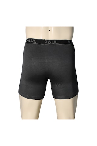 Kennpaul Bambu Uzun Paçalı Sporcu Boxer - Füme, Nefes Alır, Konforlu Füme