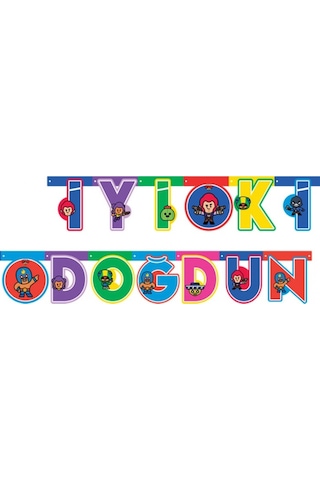 Brawl Stars İyi Ki Doğdun Banner Set Brawl Stars İyi Ki Doğdun Banner Set