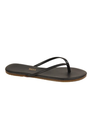 Tkees Flip Flop Terlik Parmak Arası Terlik Siyah Siyah