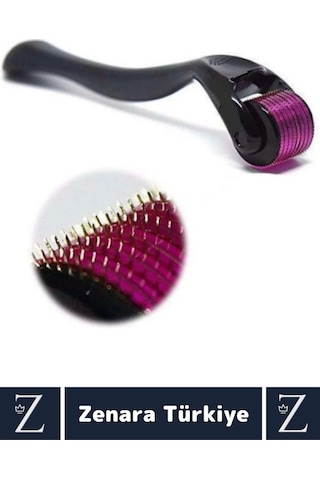 Premium 0.5 Mm 540 Titanyum İğneli Cilt Yenileyici Pürüzsüz Cilt Bakım Güzellik Aleti Derma Roller