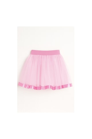 Esila Kids Kız Çocuk Etek Misineli Şık Etek Pembe