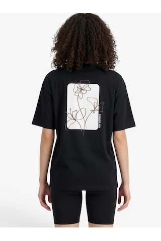 New Balance Nb Lıfestyle Women T-shırt Kadın Siyah T-shirt - Wnt3630