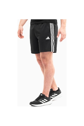 Adidas Black/whıte Erkek Günlük Şort Tr-es Pıq 3sho Ib8111 Siyah