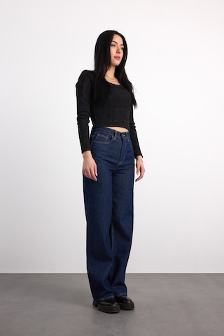 Vigoss Kadın Denim Pantolon 24294-73295 Koyu Mavi