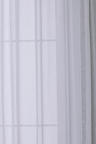 Gauze Fabric Design Keten Plus Tül Perde Optik Beyaz, 200 X 260 Diğer