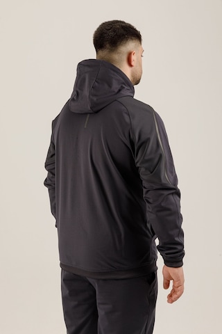 Airlife Stronger High Rsi 5 7 Tam Boy Fermuarlı Erkek Büyük Beden Kapüşonlu Sweatshirt Lacivert