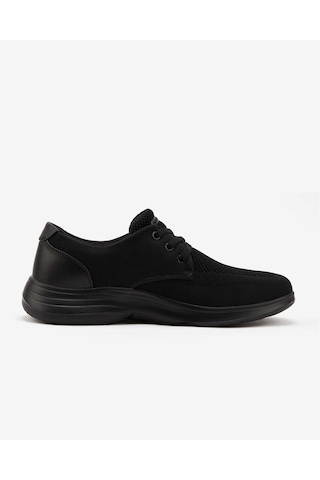 Skechers Arch Fit Darlo - Weedon Erkek Siyah Günlük Ayakkabı 204463 Bbk Siyah