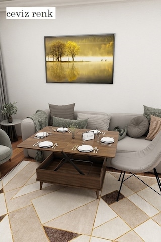 Kolexonline Desensiz Akıllı Sihirli Sehpa 3 Kademeli