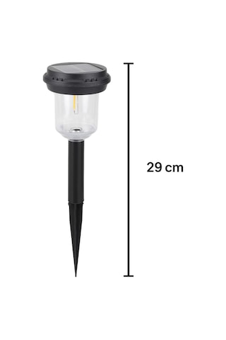 Panther Solar Bahçe Lambası Led Cob 360 Aydınlatma Karanlık Sensörlü 400 Mah Pt-b117