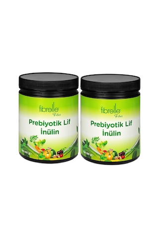 Fibrelle İnülin Prebiyotik Lif 500g Plastik Ambalaj 2 Adet