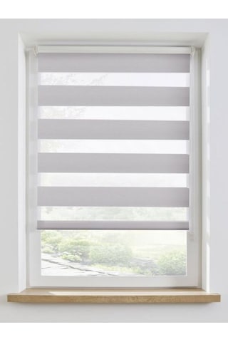Kidmex Beyaz Bambu Zebra Stor Güneşlik Perde