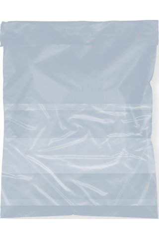 Baskısız Cepli Gri Kargo Poşeti 30x37+5 Cm - 100 Adet