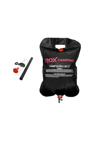 Rox Camping 0114 Kamp Duşu 20  Lt Siyah
