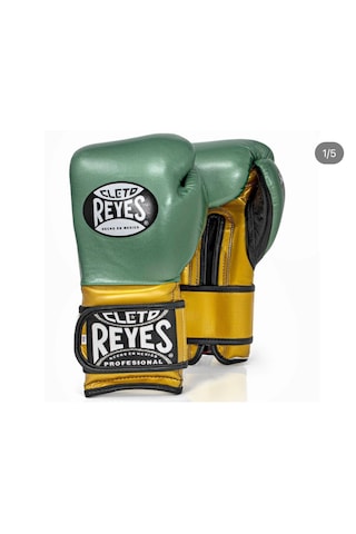 Cleto Reyes Boks Eldiveni Yeşil Gold