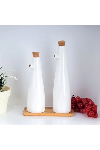 Pure Porselen 2'li Yağlık Seti - 240 + 300 Ml