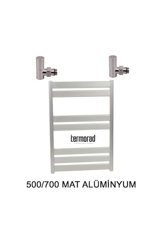 Mat Alüminyum Havlupan 50 x 70 Cm Termorad Petsa Slim +2 Adet Radya